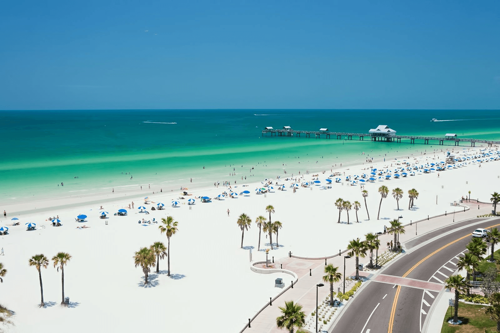 Clearwater Beach near Indian Shores rentals on Florida Gulf Coast