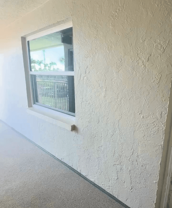 Entryway for a beachfront Indian Shores rental on Florida Gulf Coast