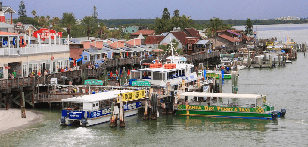 Hubbard's Marina near Treasure Island Florida vacation rentals