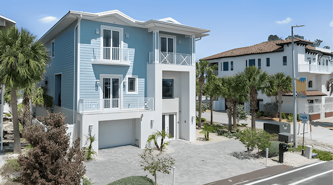 Beach house style vacation rental in Indian Shores Florida