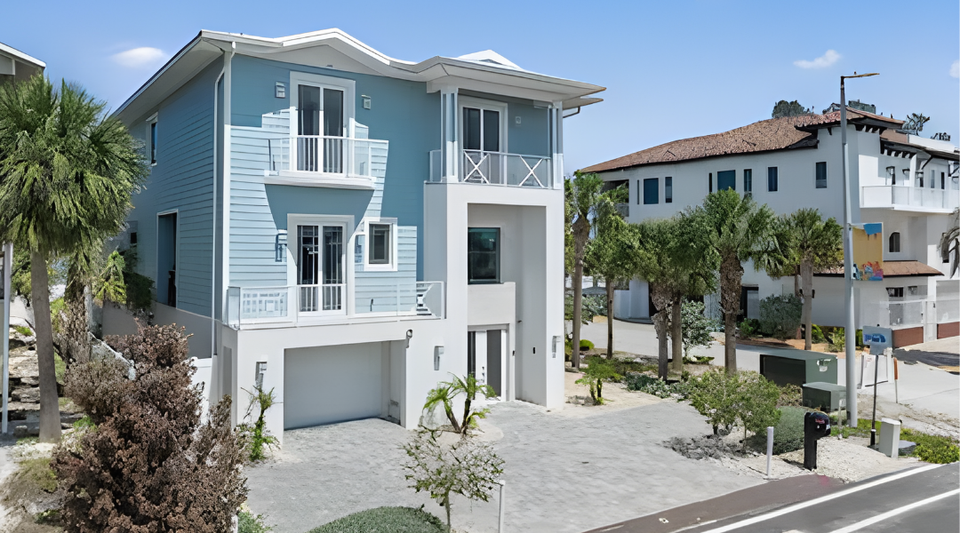 Beach house style vacation rental in Indian Shores Florida