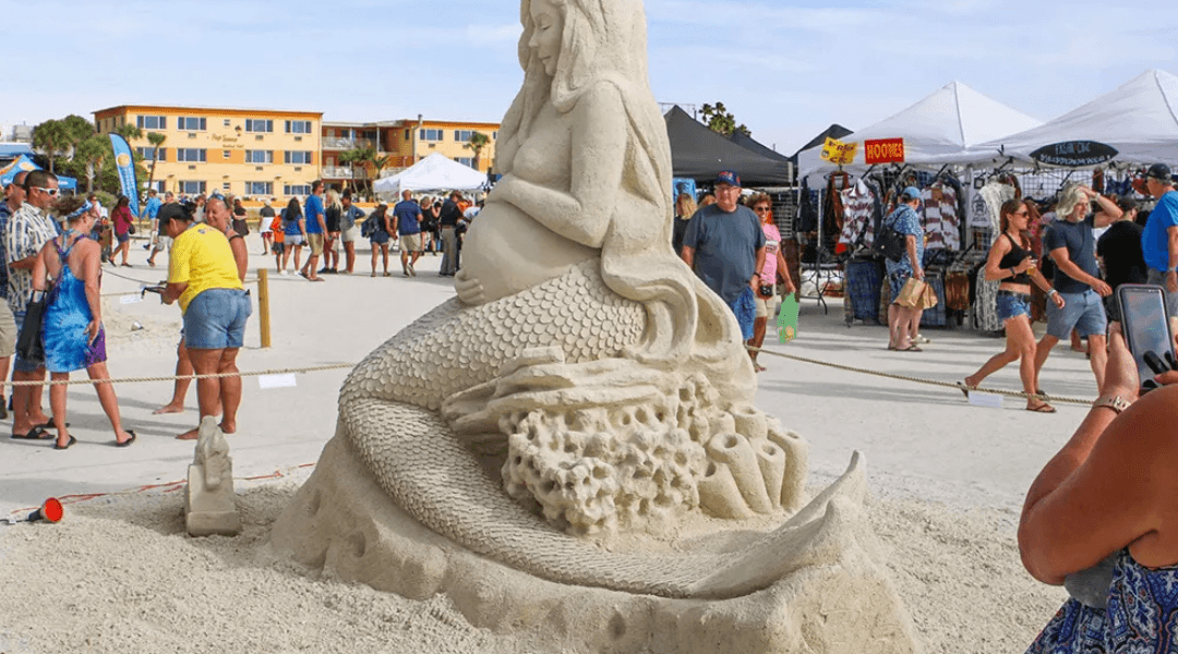 Sanding Ovations festival in Treasure Island